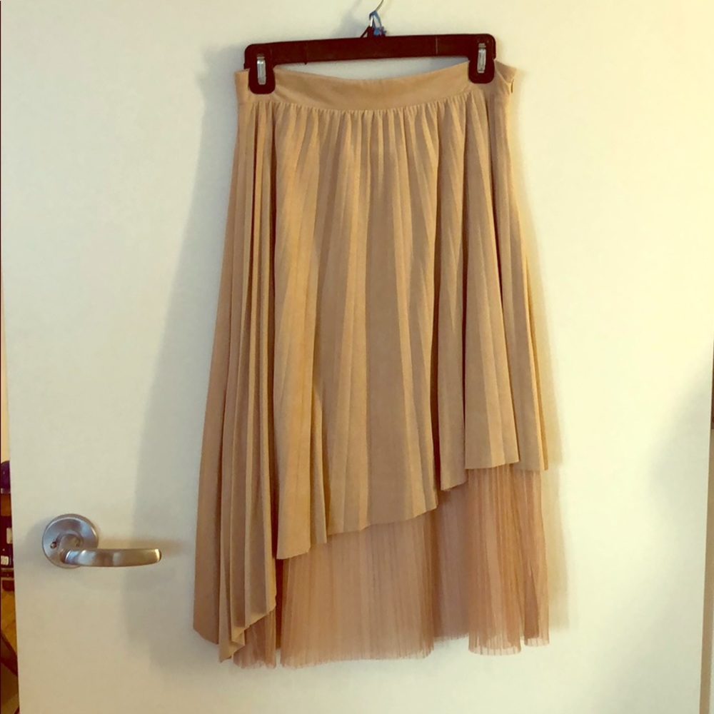 Zara suede and tule skirt. Only worn once!